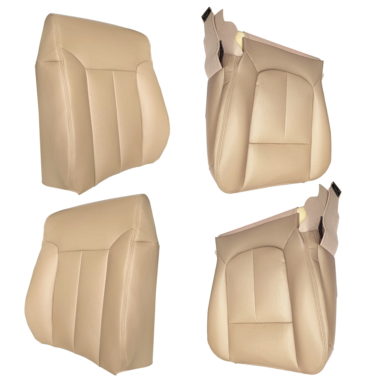 Coprisedile In Pelle Per Ford F150 Lariat 2009-2014 Per Ford F-150 Lariat 2009 Nuovo