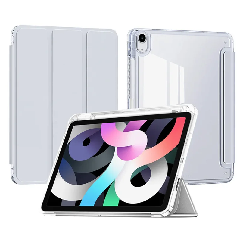 iPad Case iPad 10.2 7th 8th 9th Gen Cover Case for iPad Air5 Air4 With Pencil Holder Case Flip Smart Cover
