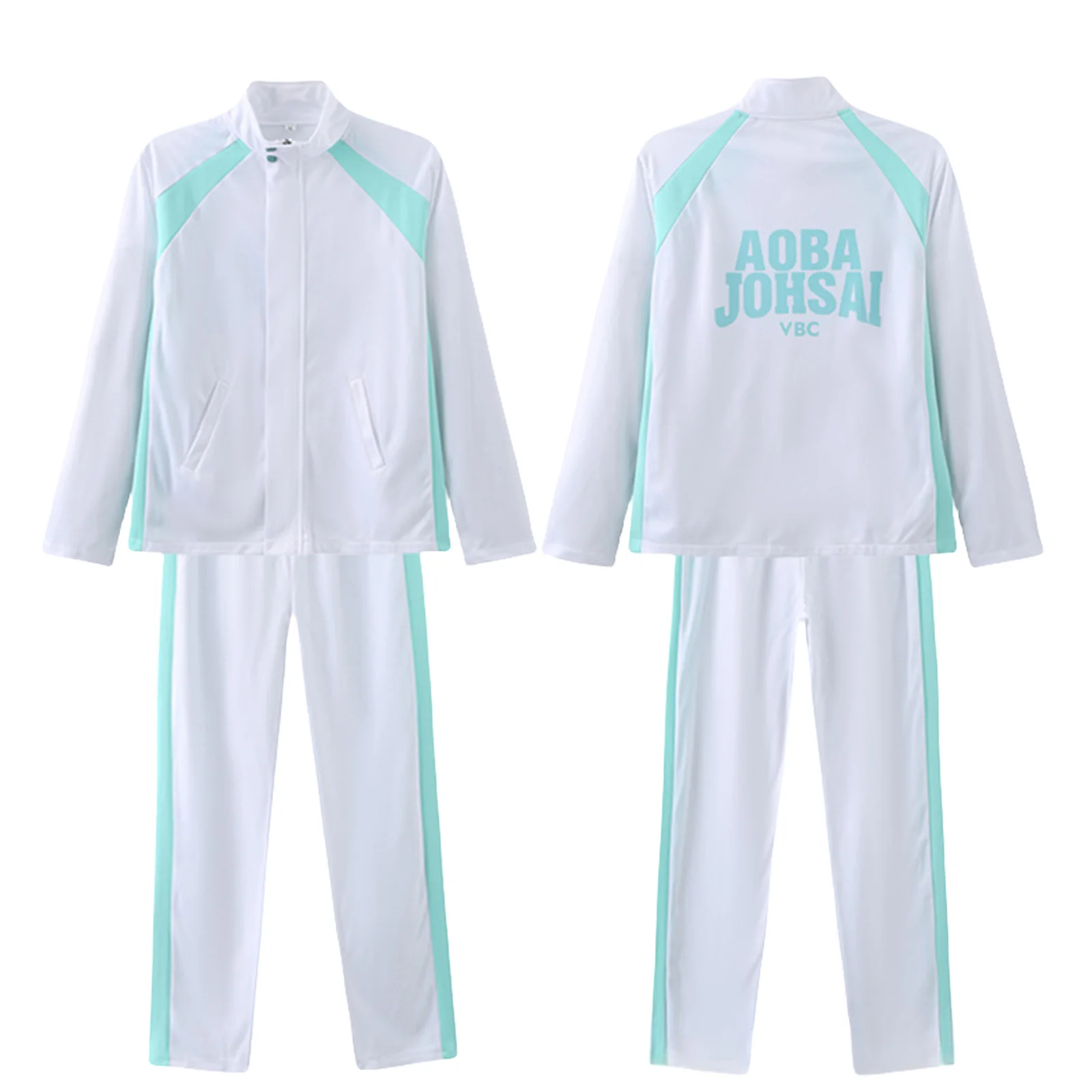 thumbnail image 1 of Disfraz de Cosplay de Oikawa Toru, uniforme de escuela secundaria de anime, abrigo, pantalones, chándal con cremallera completa, atuendo para fiesta de carnaval de Halloween, 1 of 4