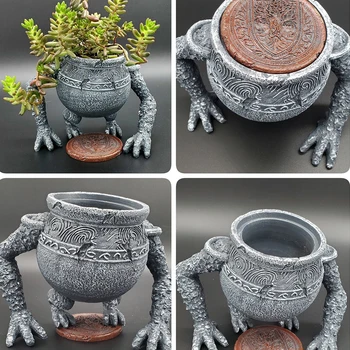 1pc Large Garden Planter Jar – Decorative Patio & Home Plant Pot for Flowers or Greenery 1