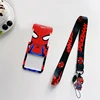 Disney Superhero ID Card Holder Neck Strap Pendant Cool Boys Door Badge Holder Lanyards Keychain Men Work Credential Case Gift 6