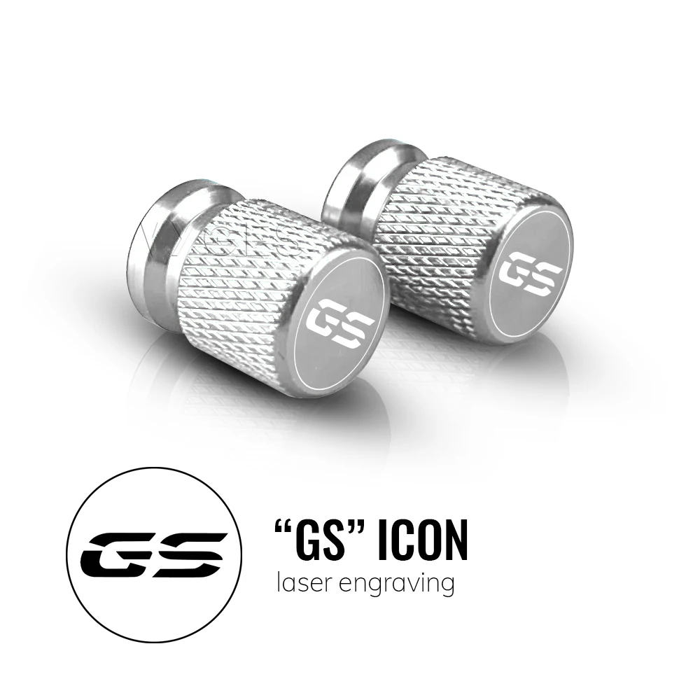Deluxe Motorcycle Valve Cap Set - Premium Tire Accessories
