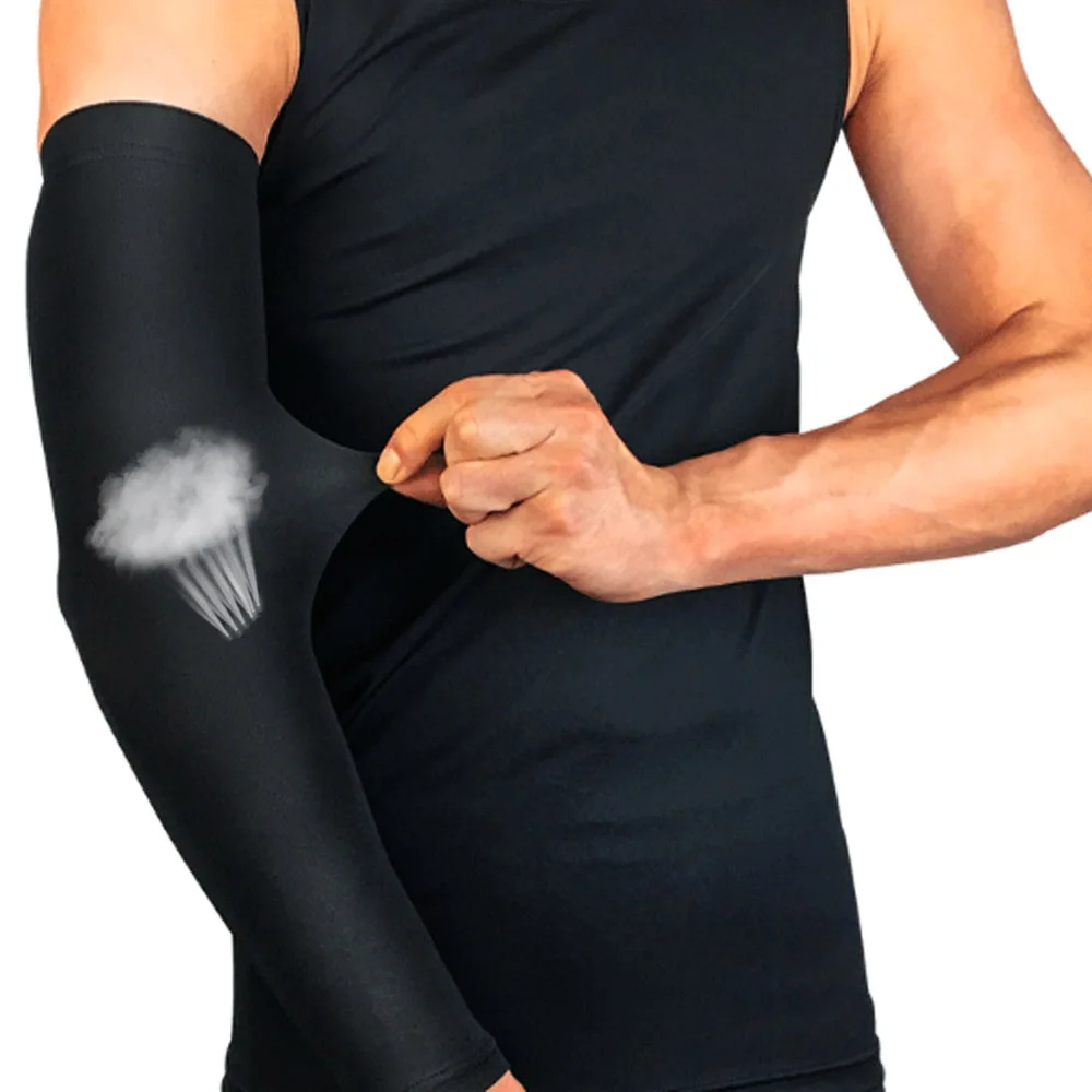 UV Protection Cooling Arm Sleeves Sun Sleeves for Men Women Arm Cover for Cycling Running Golf Driving Basketball Football 1Pcs