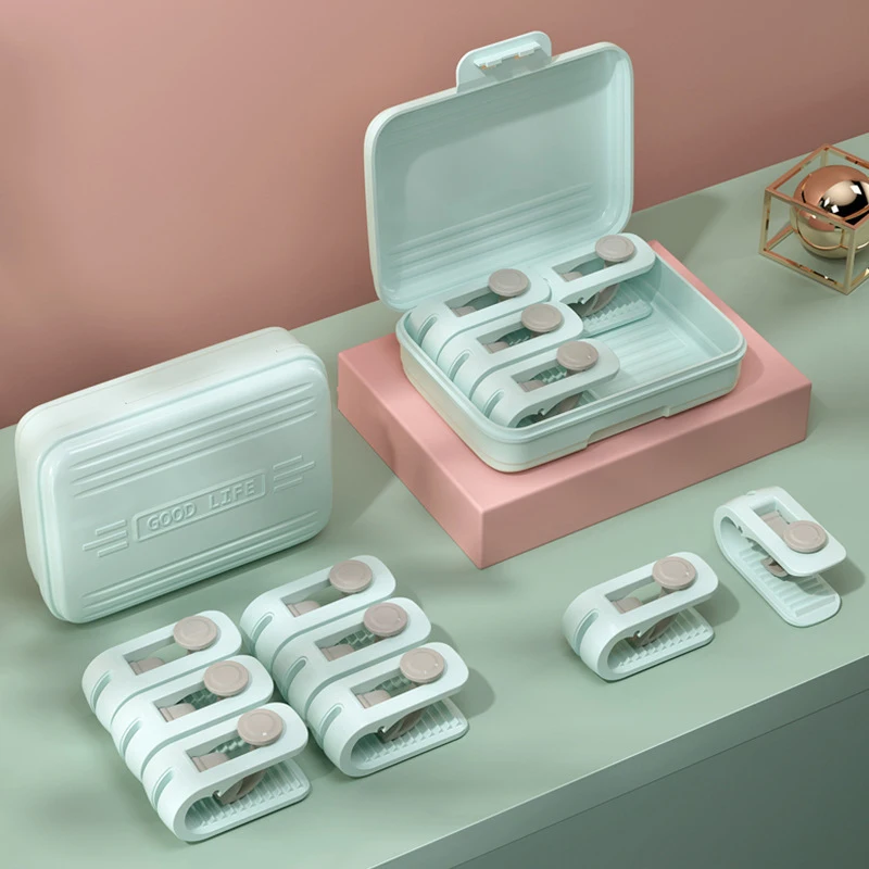 미끄럼 방지 누비이불 고정 장치, 흔적 클립 없음, 다기능 침대 시트 클립, 가정용 겨울 바늘 없는 안전 각도 장치