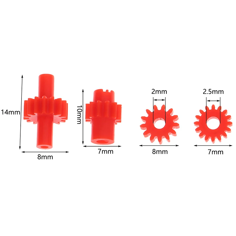 HO Scale Train Accessories 1/87 Electric Train Model Universal Gear 11/12/13/16 Tooth Dioramam Kits For Locomotive Train Parts