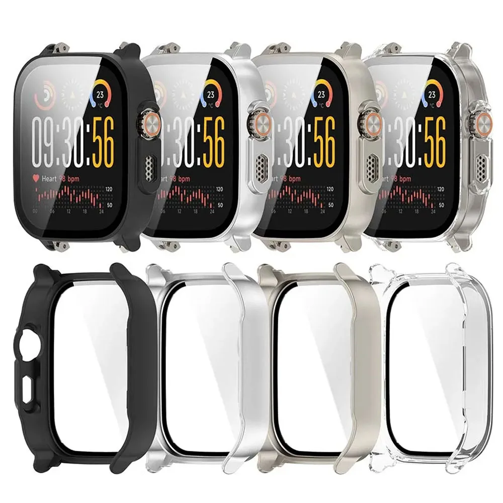 Premium Hard PC & Tempered Glass Protective Case – Full Cover Screen Protector Shell