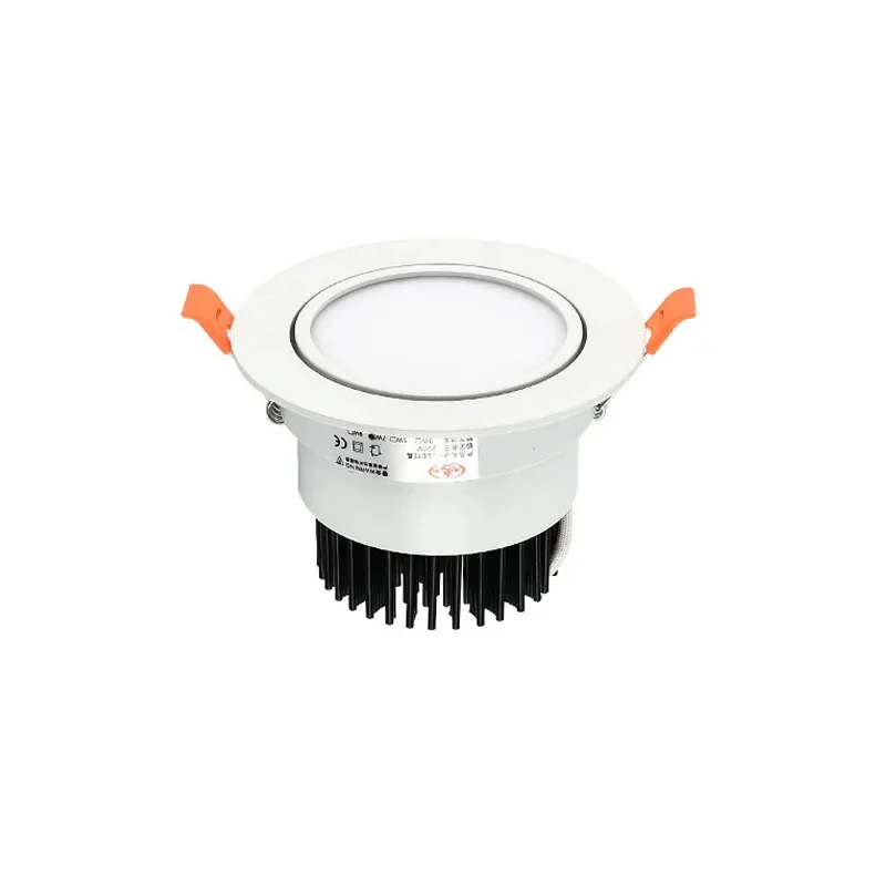 Description Picture 5 of itemEmbedded dimmable COB spotlights LED downlights 5W 7W 9W 12W 15W 18W Living room bedroom supermarket AC85-260V indoor lighting