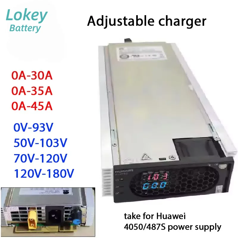 0A - 45A 0V168V 전압 조절 가능 충전기 4850 리튬 이온 배터리 Lifep..