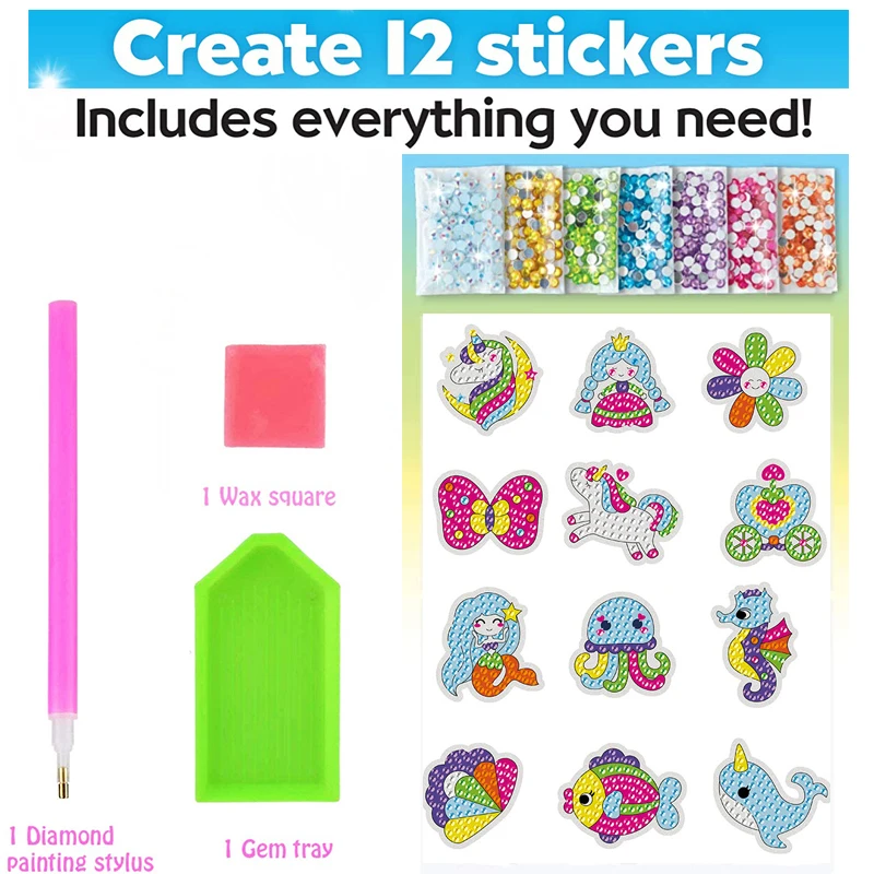 Creativity for Kids Big Gem 5D Diamond Painting Kit-Create your