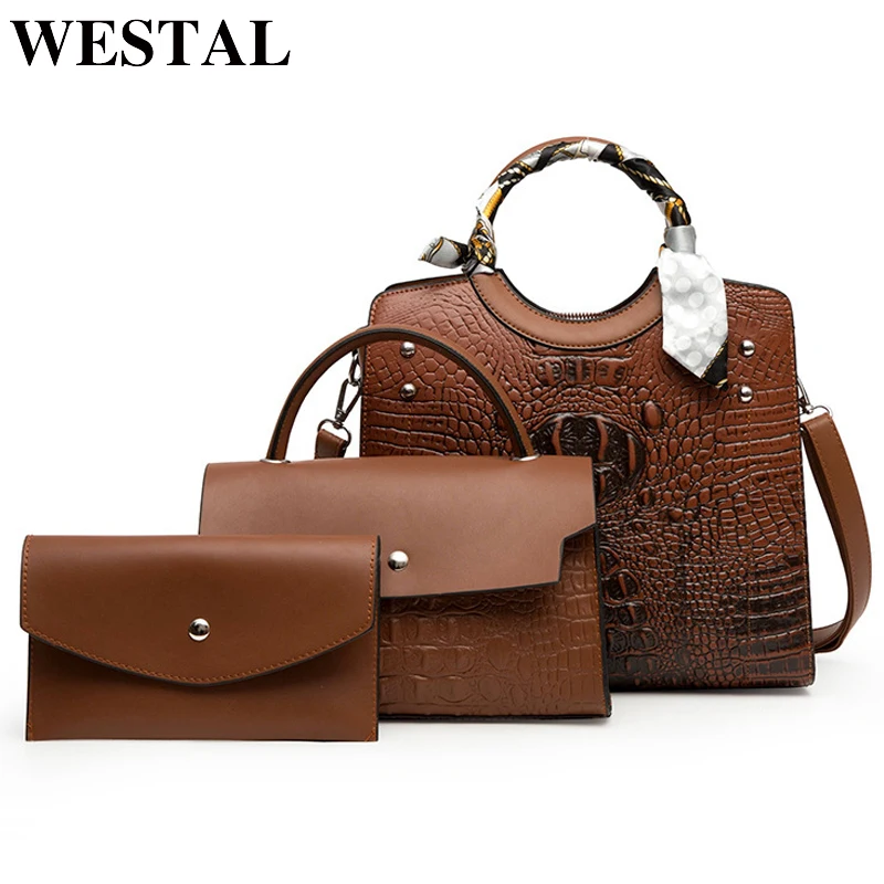 WESTAL женская большая сумка через плечо сумочка с верхней ручкой сумка-тоут