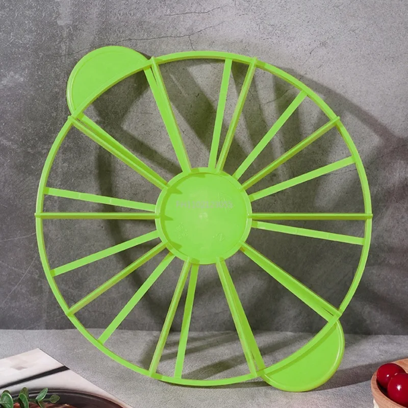 10/12 Slices Cake Equal Portion Cutter Round Bread Cake Mousse Divider Slice Marker Baking For Household Kitchen Utensils