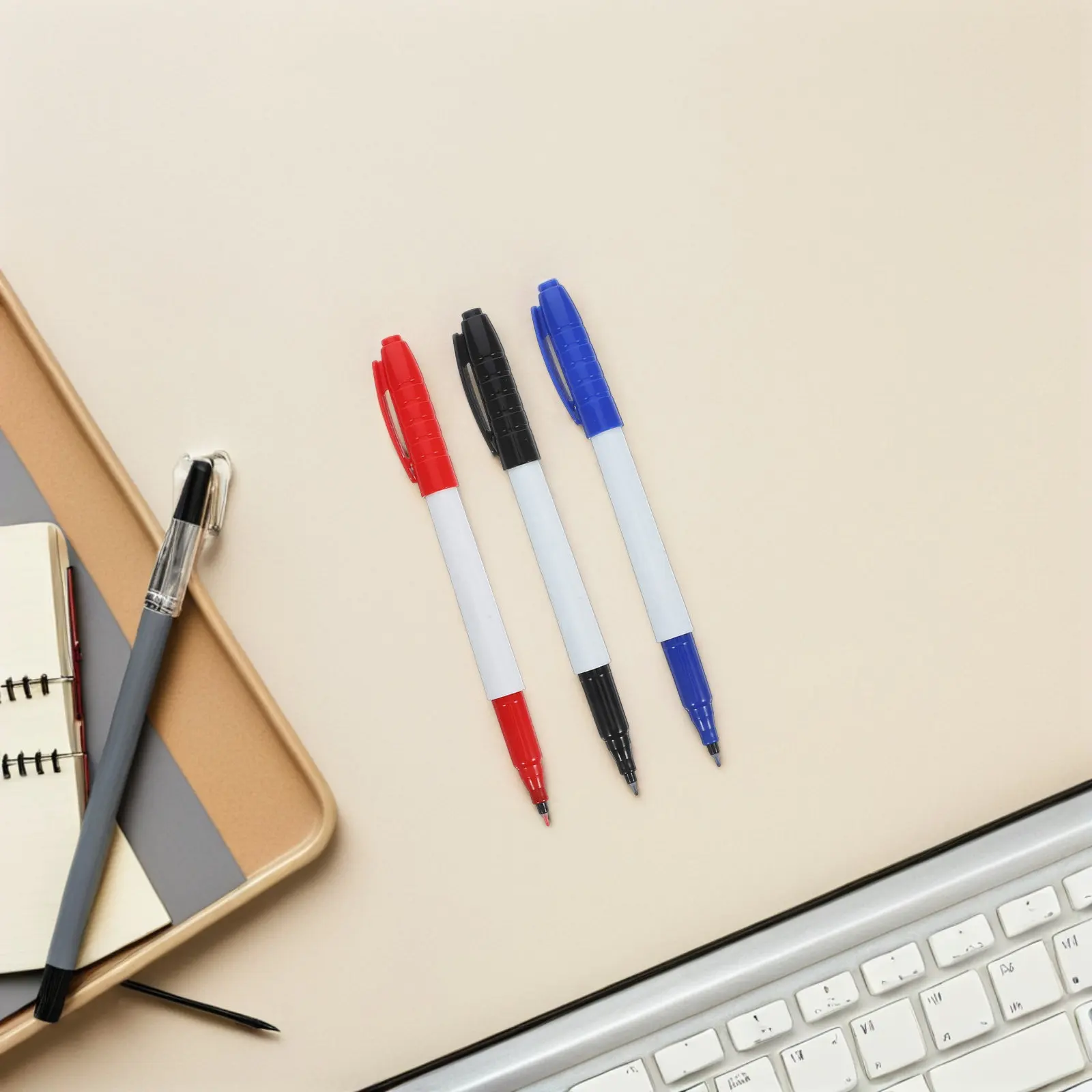 12Pcs 컬러 드라이 지우기 마커 초미세 0.5mm 팁 화이트보드 펜 교실 사무실 학생 유리 보드용 지울 수 있는 미세 포인트 펜