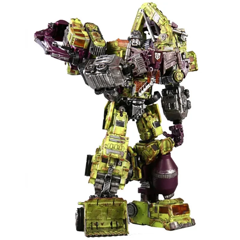 

JINBAO NBK 6 IN 1 ZT Repaint Devastator Transformation Toys Boy Robot Car KO G1 Engineering Trucks Model Anime Action Figure