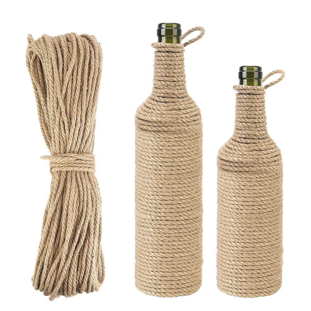 Replacement Rope Natural Sisal Rope Twine Cat Sharpen Claw Cat Climbing Frame Desk Legs Binding DIY Scratching Post Toy