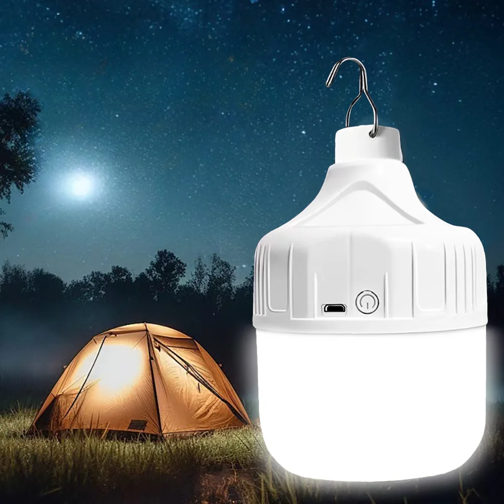USB Rechargeable LED Camping Light – Portable Multifunction Tent & Emergency Lamp 3