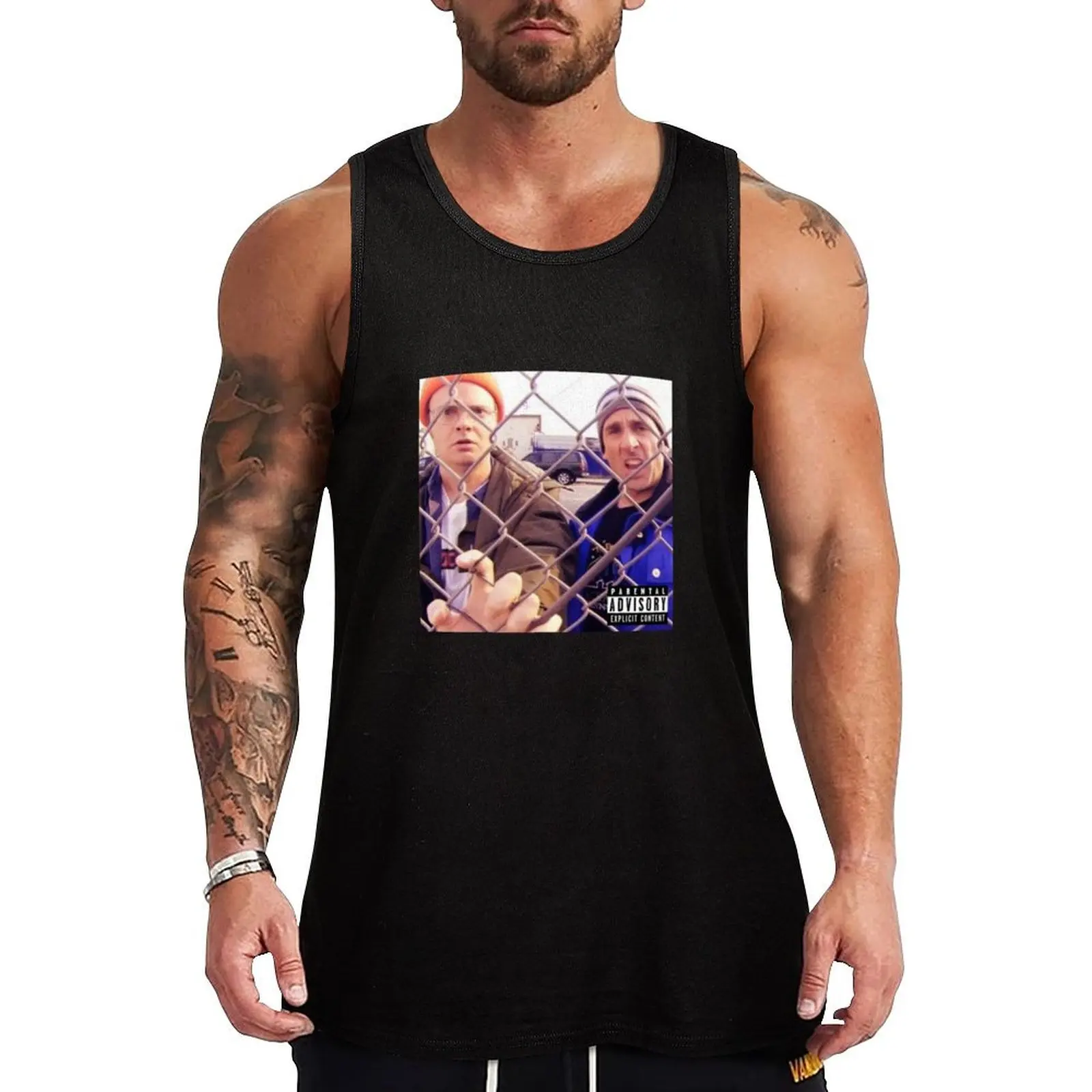 

Scranton The Electric City Tank Top Man clothes for gym running shirt underwear