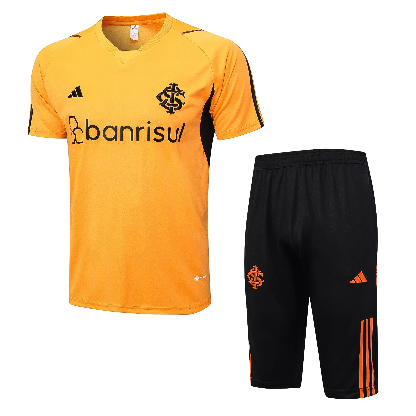 Adidas Soccer Jerseys Men Short-sleeved Premium Moisture-Wicking Breathable Performance Comfortable Training Suit Red