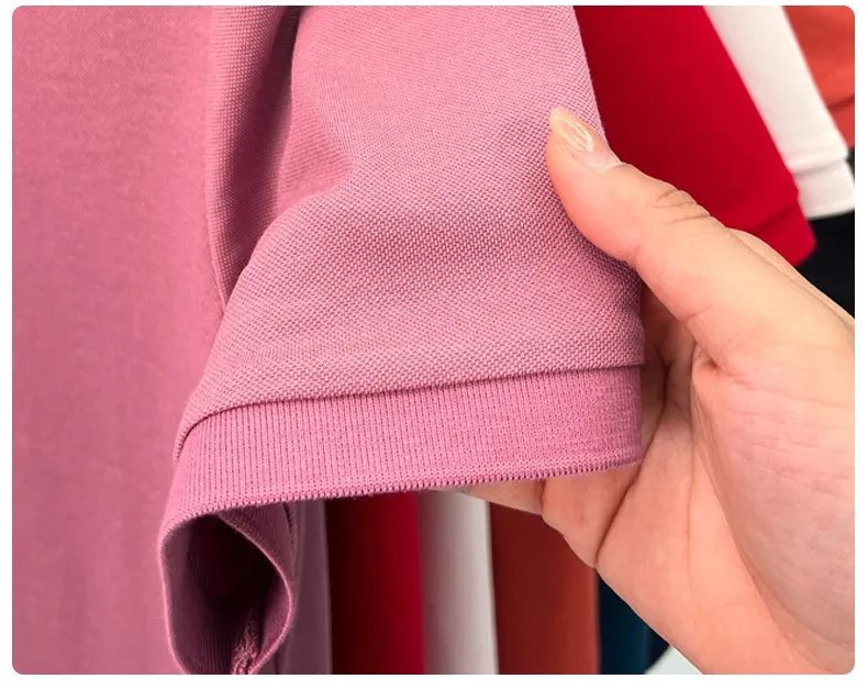 High quality striped lapel short sleeve T-shirt men's summer comfort fashion trend loose casual new breathable luxury polo shirt 40 S0bc06a3489ce479b9b1ef2684fa9badcM