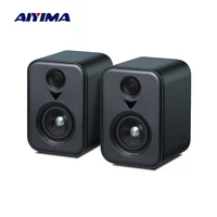 AIYIMA  Upgrade S400 Audio Bookshelf Active Speakers Studio Monitor 3 Inch Bluetooth USB DAC HiFi Home Subwoofer System TV PC