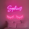 Custom Neon Sign Led Neon Signs Led Letters Family Gift Custom Neon Light Sign for Wedding Party Bar Personal Name Logo Salon 1