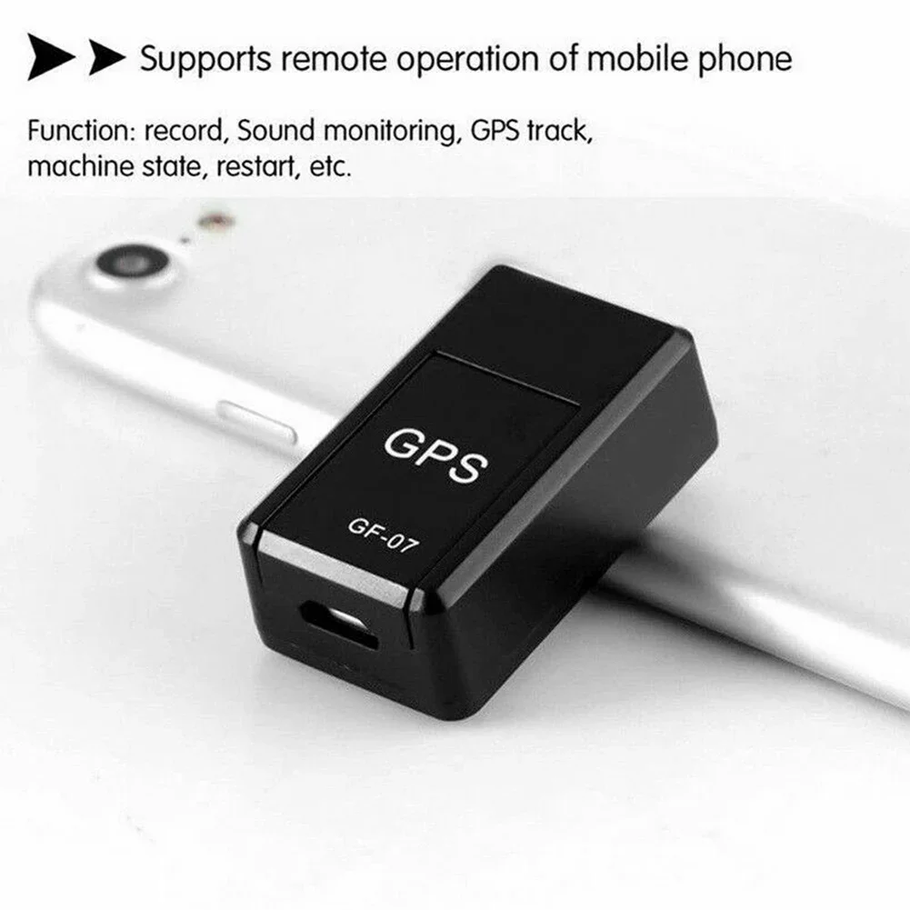 GPS Tracker 1PC GPS Locator Small and Strong Magnetic Car Child Anti Theft Loss Booking Vehicle Tracking Instrument Car Tracking God GF07