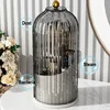 360° Rotating Makeup Brush Holder Desktop Makeup Organizer Cosmetic Storage Box Lipstick Eyebrow Pencil Holder Jewelry Container 2