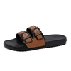 Men's summer large-sized casual, comfortable and fashionable outdoor beach slippers and home bathroom slippers