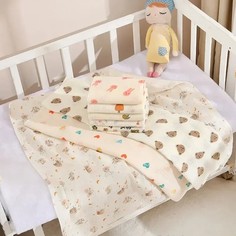 Cotton Muslin Baby Blanket 1