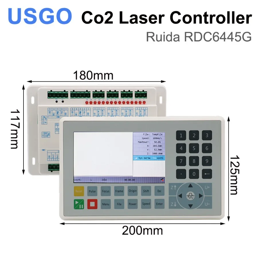 

USGO Ruida RDC6445 RDC6445G RDC6445S Laser Controller for Co2 Laser Engraving Cutting Machine Upgrade RDC6442 RDC6442G