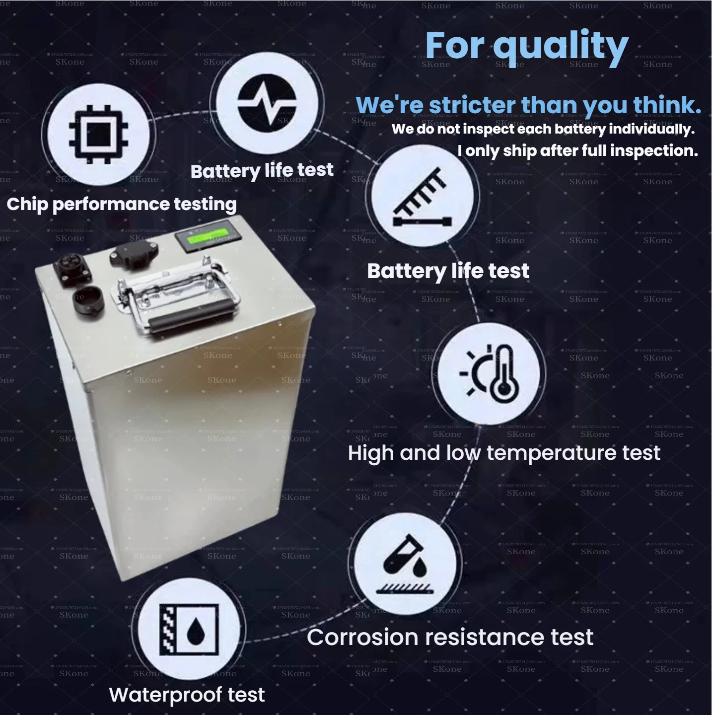 72V Rechargeable Battery with Protection Module for Backup Power Systems