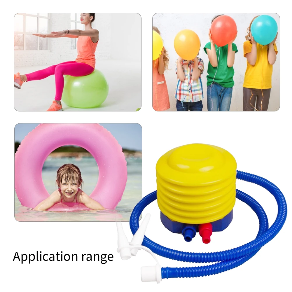 【Customer favorite】 Swimming Pool Swim Ring Inflatable Pump Balloon Yoga Air Pump Pumping Tool.