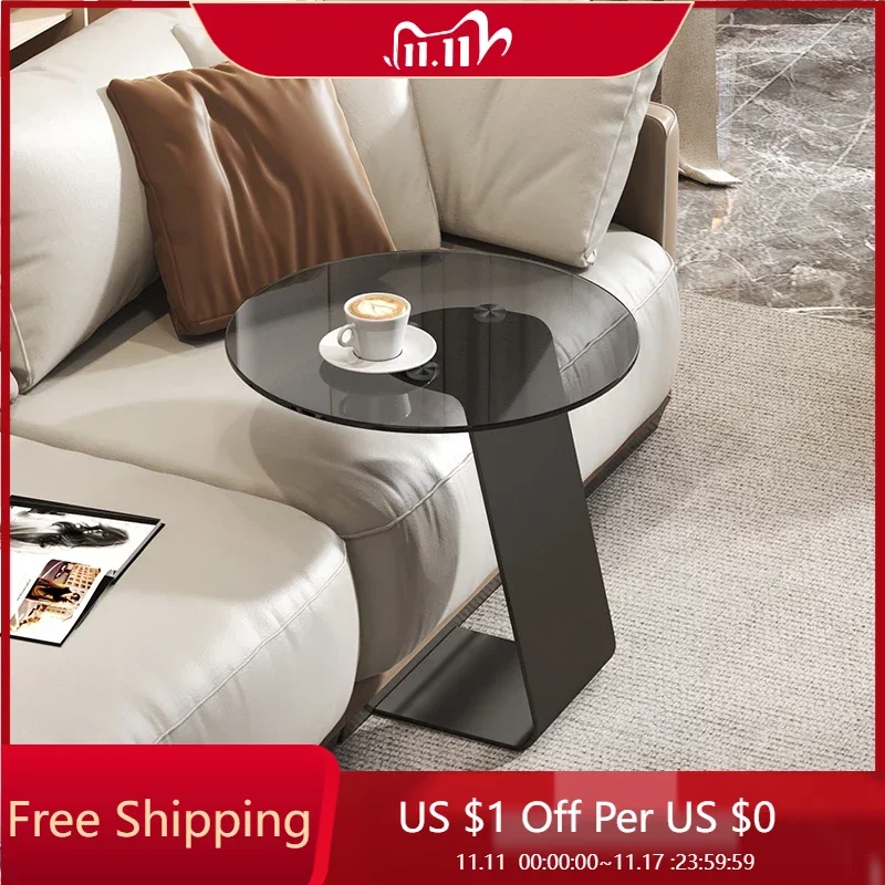 

Apartamento Round Tea Table Luxury Minimalist Magazine Vase Unique Living Room Makeup Dining Table Modern Mesa Balcony Furniture