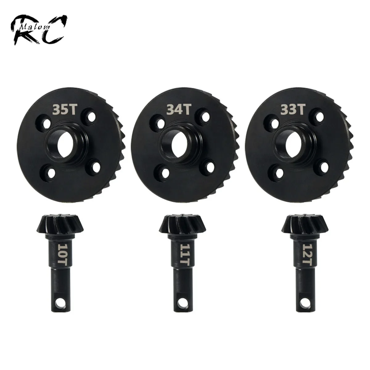 1 Set Steel Trx4 Overdrive Underdrive Axle Gear Differenziale Ring Pignone Per 1/10 Rc Crawler Car Defender Bronco K5 Trx6 Upgrade