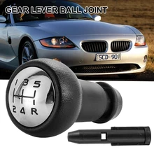 

5 Speed MT Gear Shift Knob Manual Transmission Shifter Stick Knob Replacement for Peugeot 307 206 207 Citroen C1 C3 C4 Adapter