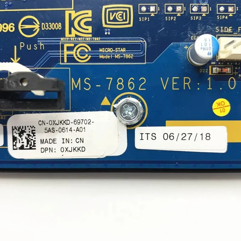 CN-0XJKKD Dell Alienware Area 51 R2  MS-7862 0XJKKD XJKKD LGA2011 DDR4 κ, 100% ׽Ʈ Ϸ,  