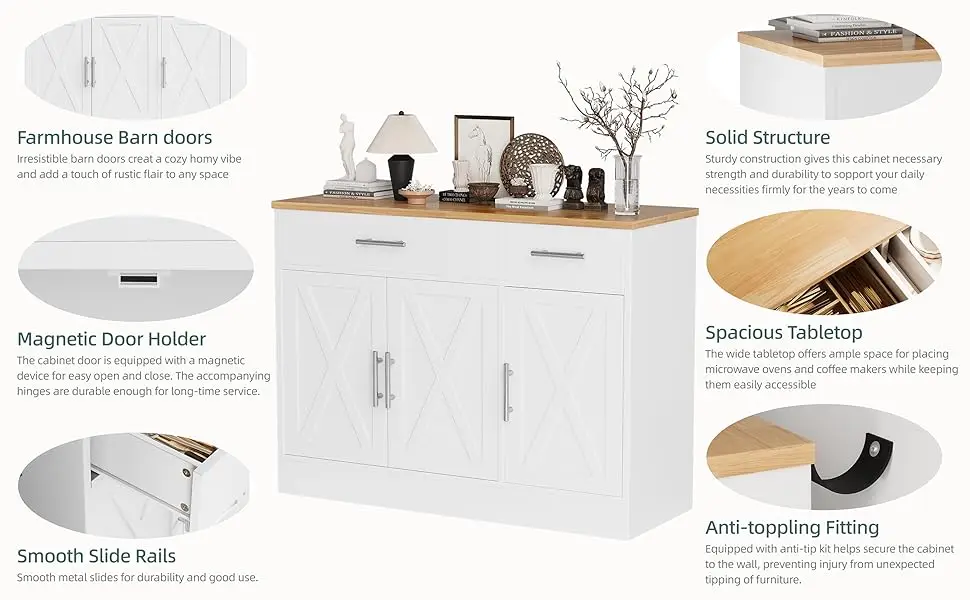 Large Storage Space Cabinet