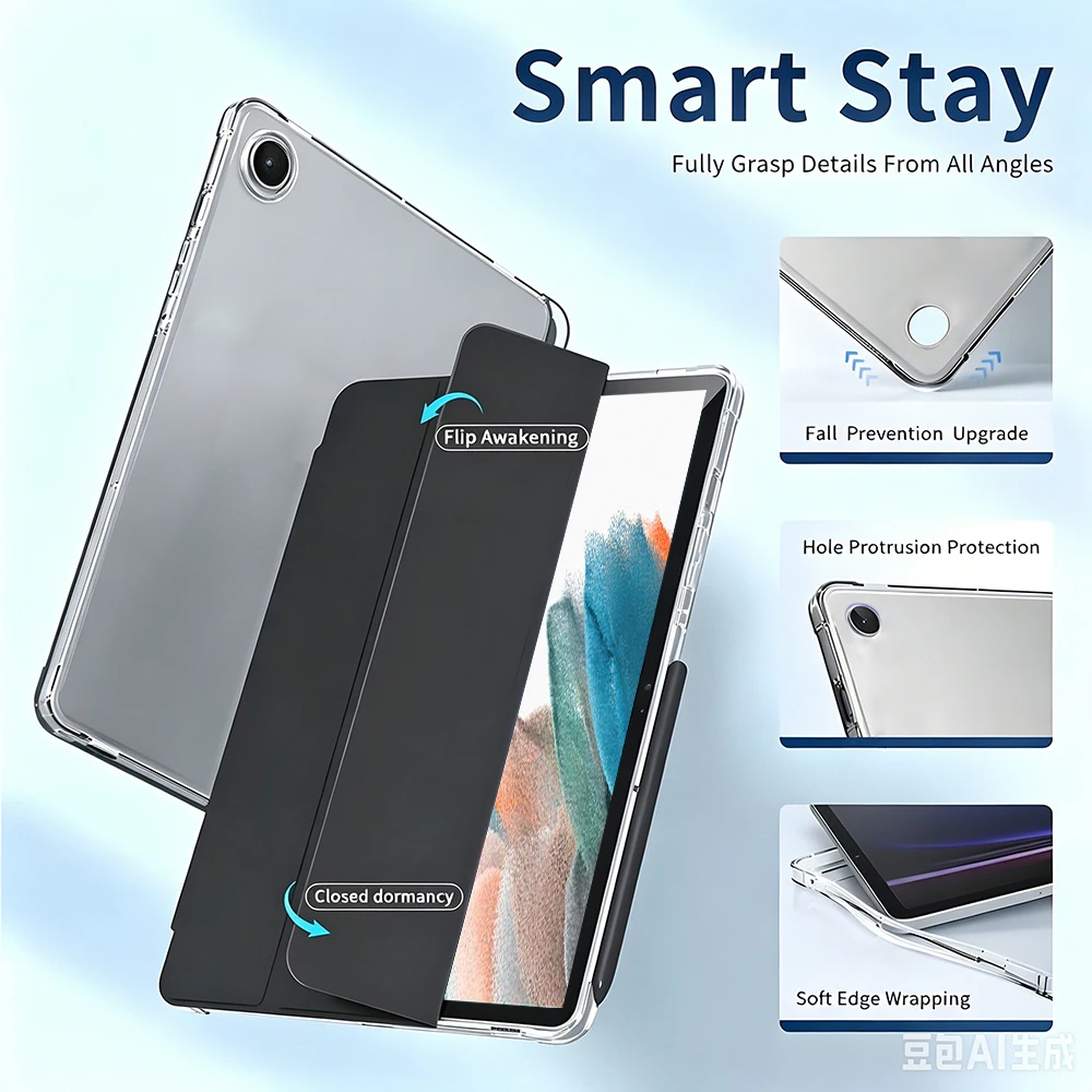 Premium Clear Acrylic Tablet Case - Ultra Slim and Durable Cover