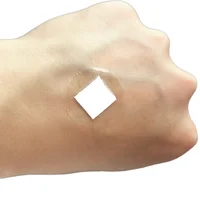 50pcs/set Round Band Aid Wound Plasters Skin Patch Transparent Non-transparent Adhesive Bandages Patch Skin Dressing Woundplast 1