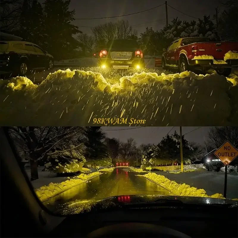 트럭 SUV 6500K 밝은 광속 건장한 금속 건축 X37F를 위한 4 인치 LED 안개 램프를 수용하는