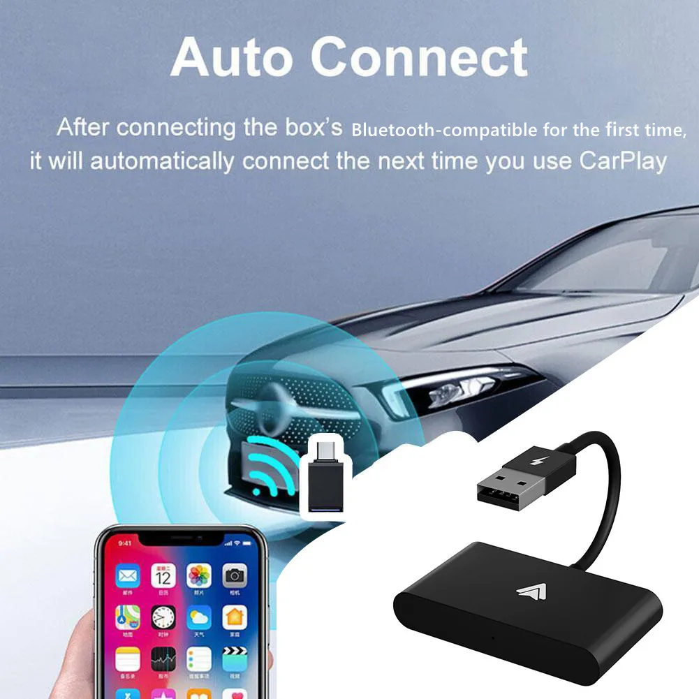 

Автомобильный адаптер Carplay, Carplay, CarPlay Box, донгл, активатор автомобильного плеера, автомобильный активатор для телефона, автомобильные аксессуары
