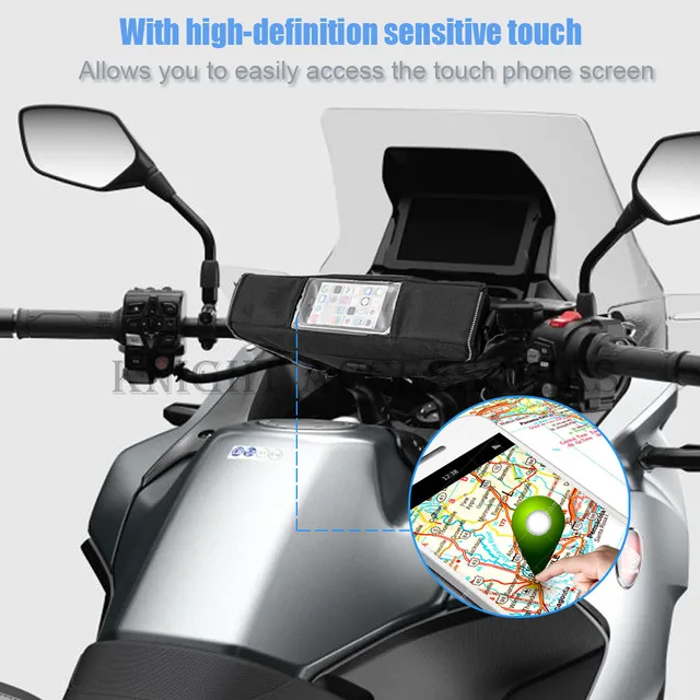 Per KTM Exc 150 250 300 XC-W Tpi 150XCW EXC XC Sei Giorni Borsa Da Manubrio Del Motociclo Impermeabile Accessori di Navigazione Da Viaggio 5