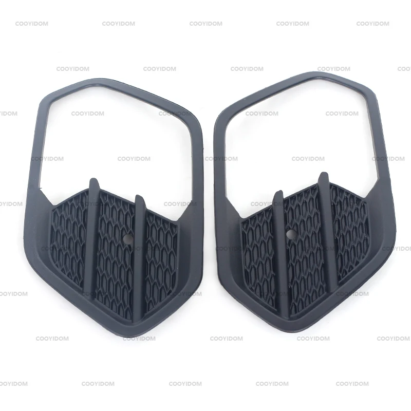 Auto Front Stoßstange Nebel Licht Lampe Rahmen Grille Abdeckung Für Ford Escape Kuga 2017 2018 2019 Chrom Front Nebel Licht Trim Abdeckung – Detail 5