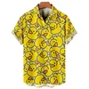 New 3D Animal Ducks Printing Shirts & Blouses For Men Children Fashion Funny Streetwear Short Shirts Women Cute Y2k Clothing Top 1