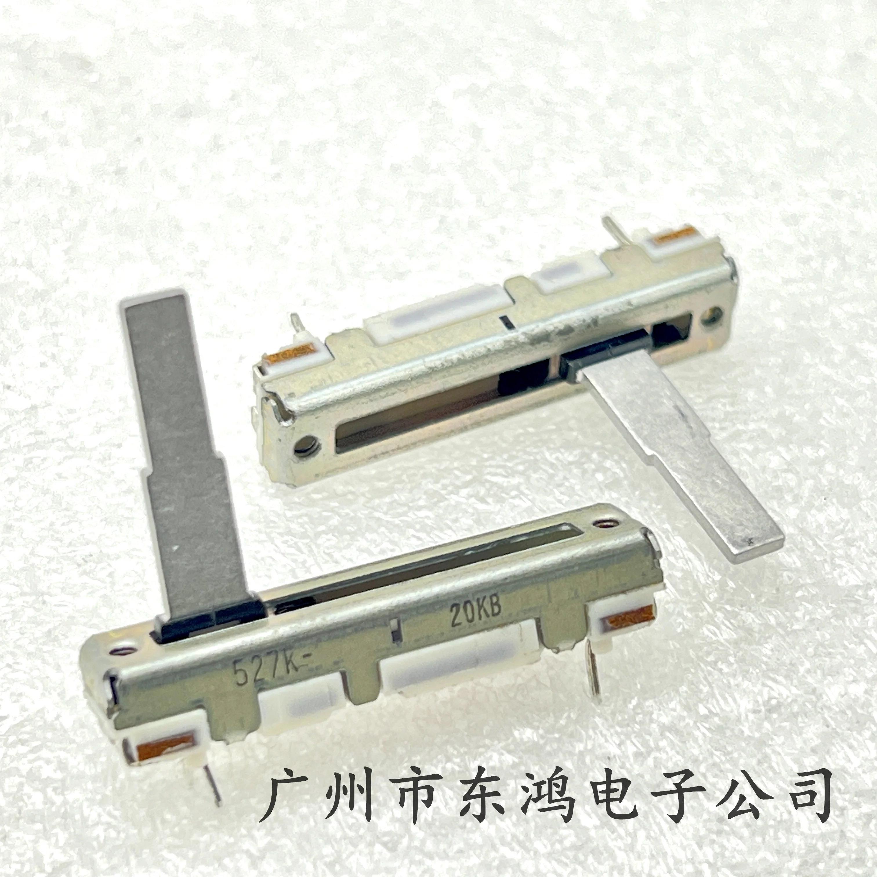 35mm straight slide Potentiometer 3-pin B20K shaft length 20mm with midpoint 1 PCS multiturn potentiometer linear potentiometer rotary potentiometer potentiometer kit trimmer potentiometer adjustable resistor potentiometer knobs electronic components