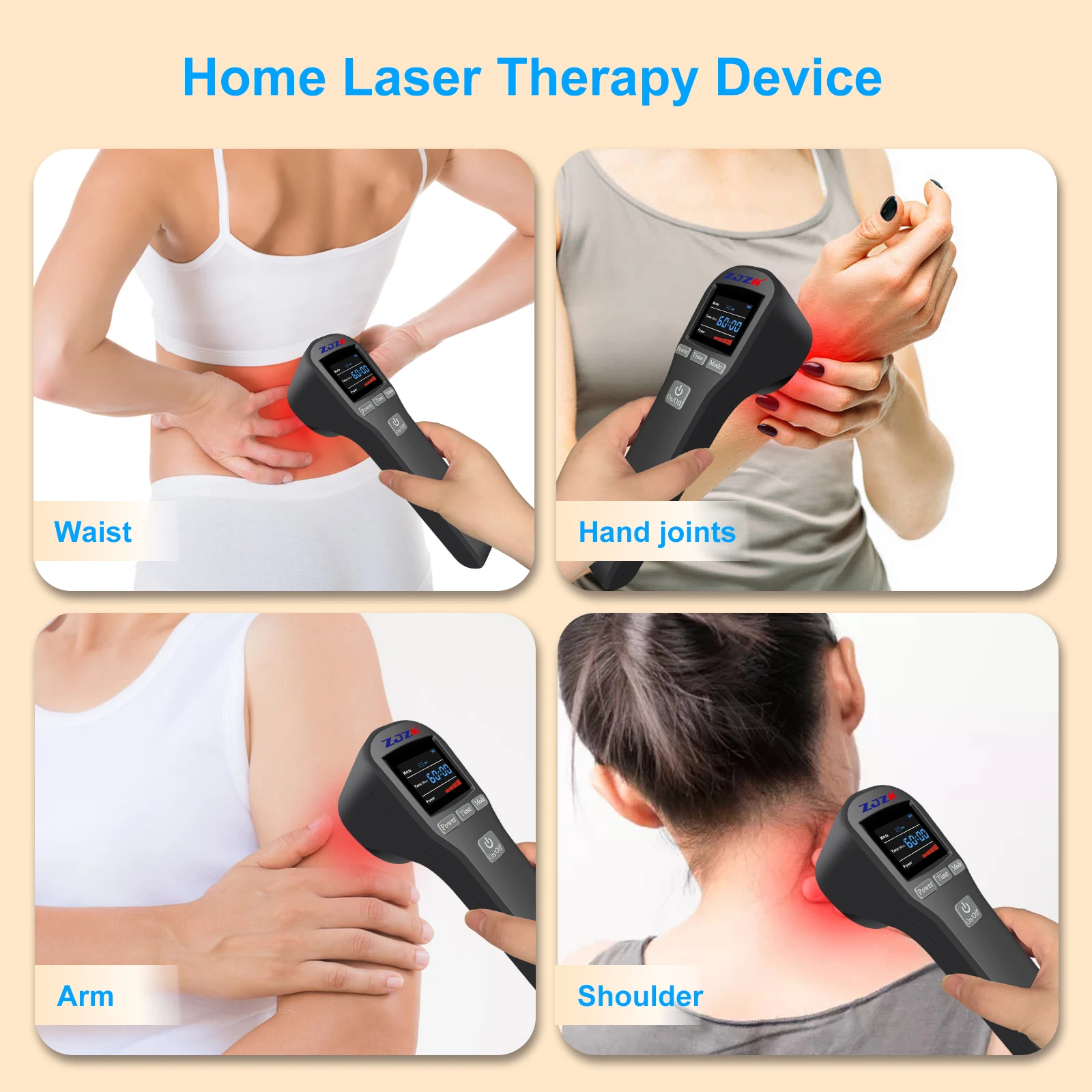 Red Laser Therapy 650nmX16Diodes+808nmX4Diodes Mls M6 For Fibromyalgia Bursitis osteoarthritis of the knee red laser therapy