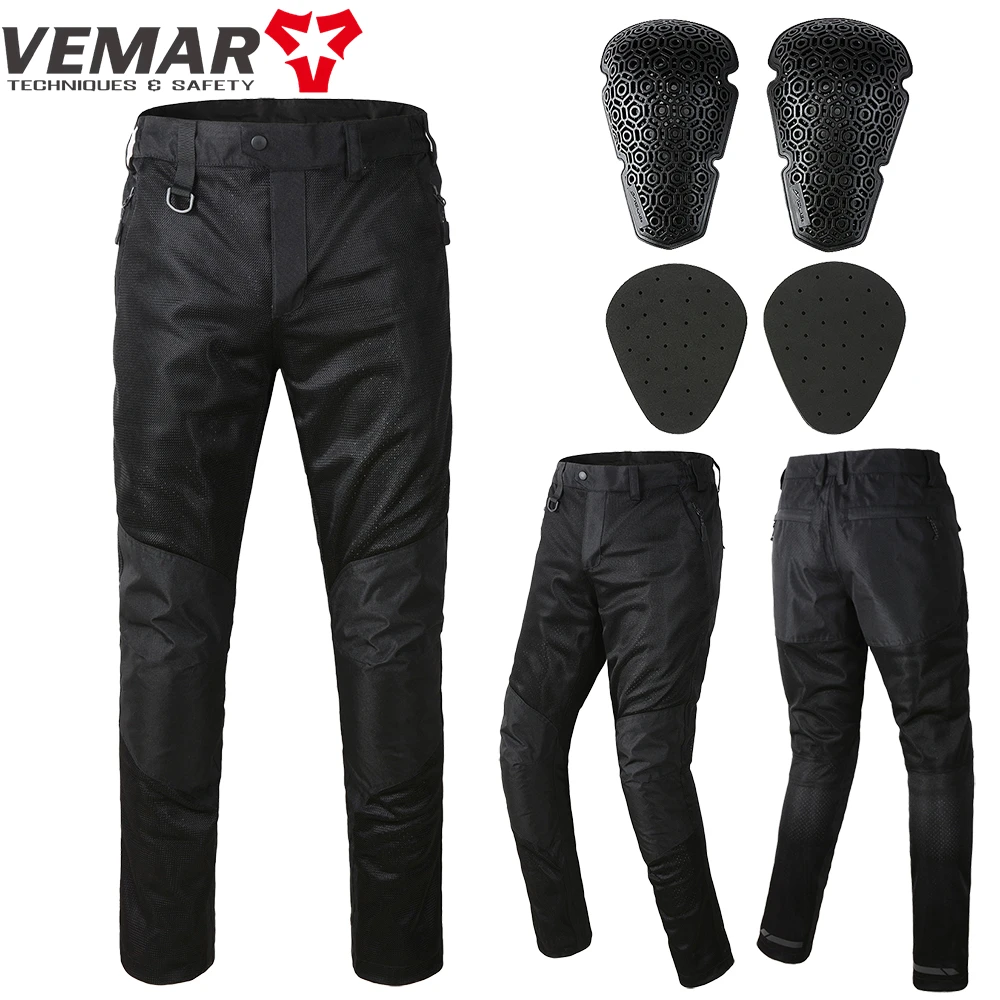 Motorcycle Riding Pants for Men Summer Mesh Motocross Racing Jeans with 4 X  CE Armor Retro Slim Fit Antifall Motorbike Trousers - AliExpress