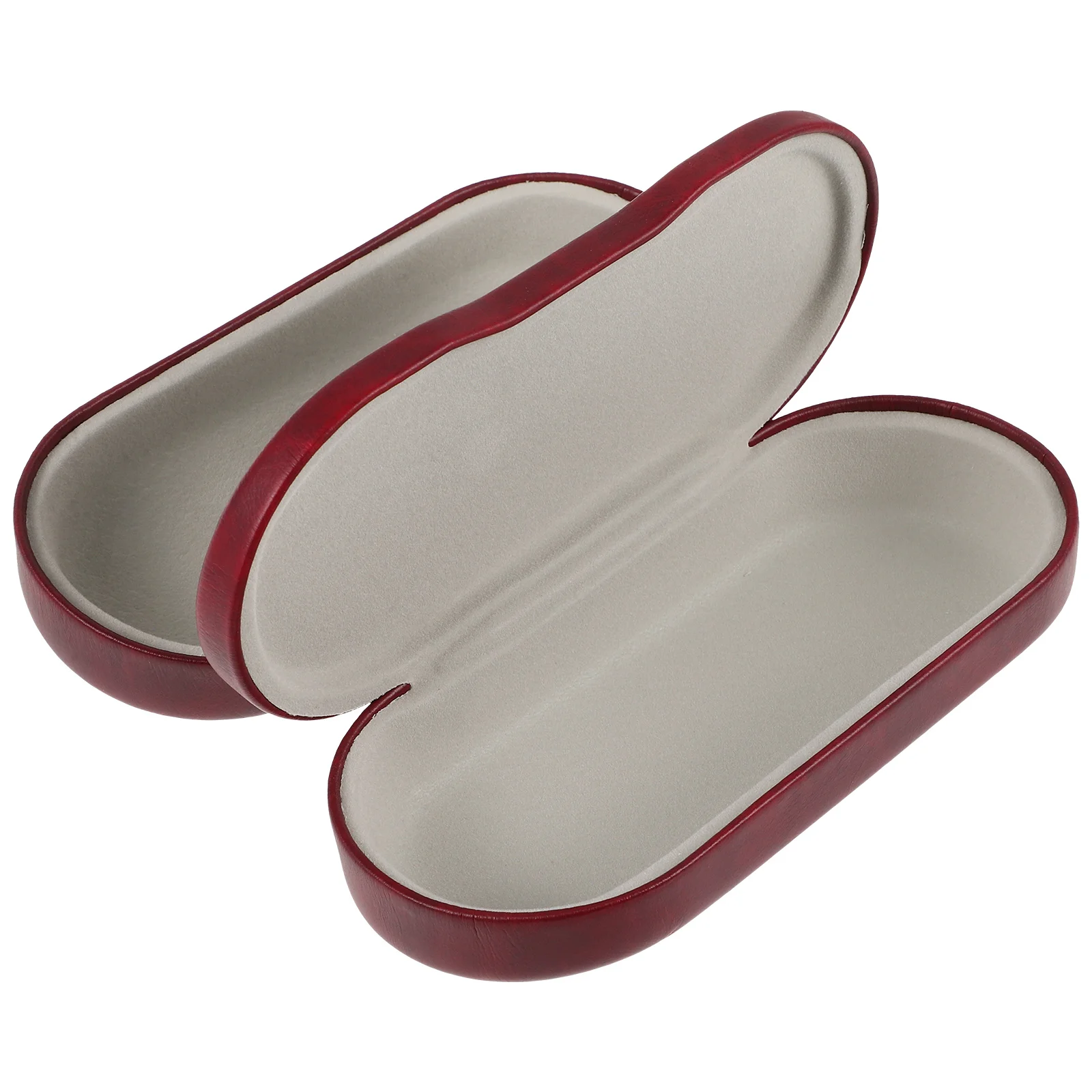 

Double Sided Disguise Glasses Case Storage Boxes Caddy Pu Hidden Cash Holder Hiding Places for Valuables