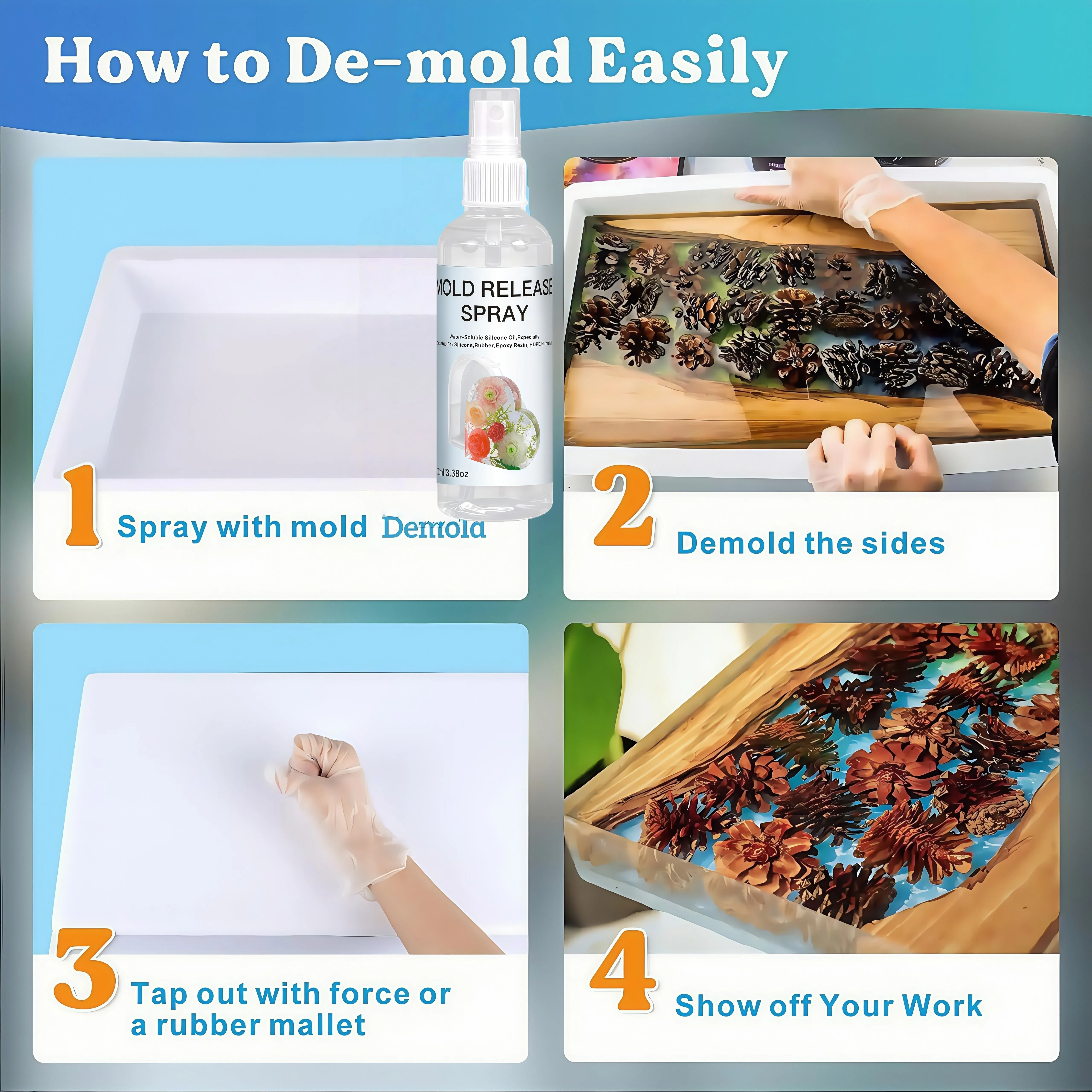 Non-Stick Mold Release Spray 3