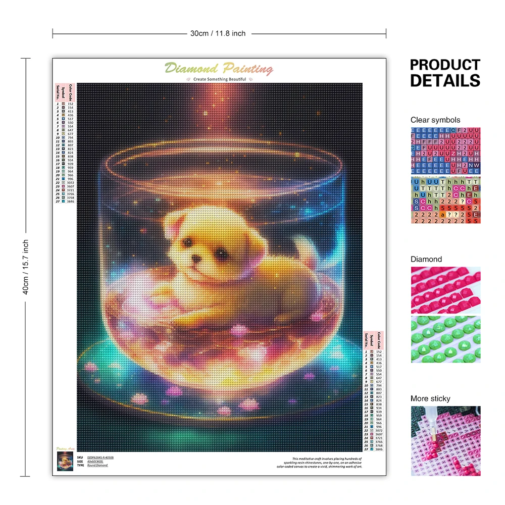 Рисунок 2 - Картина для алмазной вышивки