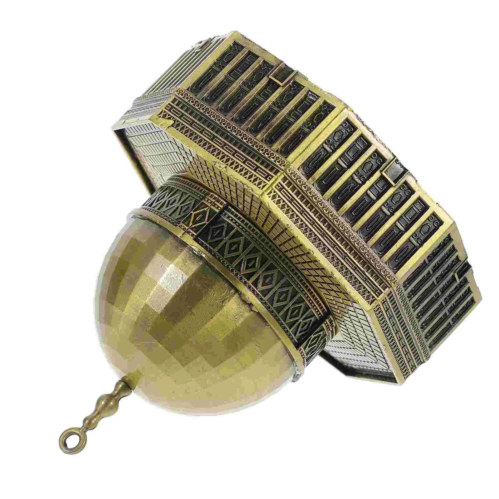 Islam Model Religious Dome Landmark Building Model Metal Dome of the Rock Model Landmark Building Sculpture Craft - Image 2